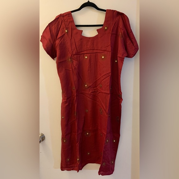 🌺 SALE $70 🌺 6 - NEW 3-Piece Stitched Indian Suit (Plus Size) - Picture 4 of 9